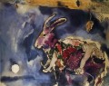 The dream The rabbit contemporary Marc Chagall
